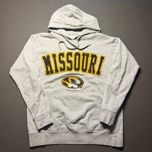 Size S Mens – Missouri Tigers Mizzou Gray Embroidered Pullover Hoodie